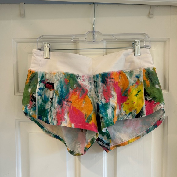 lululemon athletica Pants - lululemon Speed Up Multicolor Abstract Women's Athletic Shorts 2.5 inch